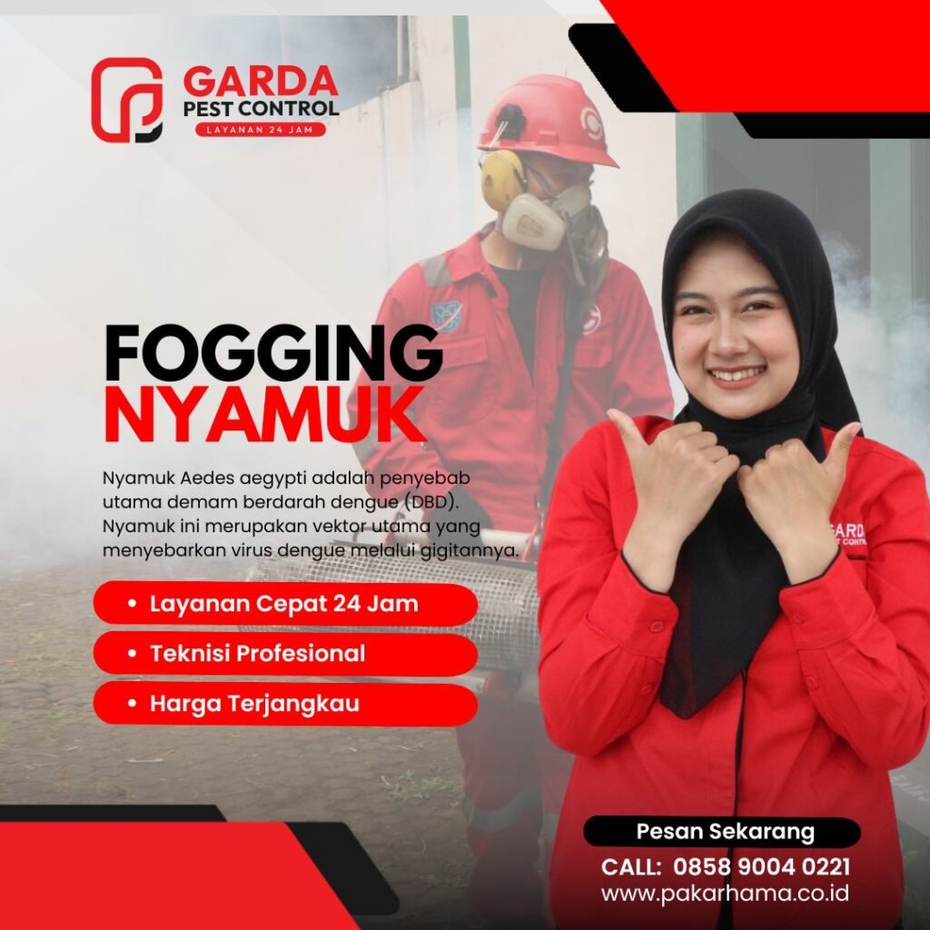 Jasa Fogging Nyamuk di Bekasi Spesialis Demam Berdarah