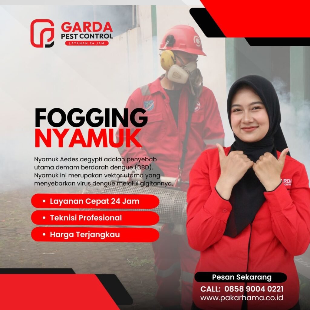 Jasa Fogging Nyamuk di Tangerang Spesialis DBD 24 Jam