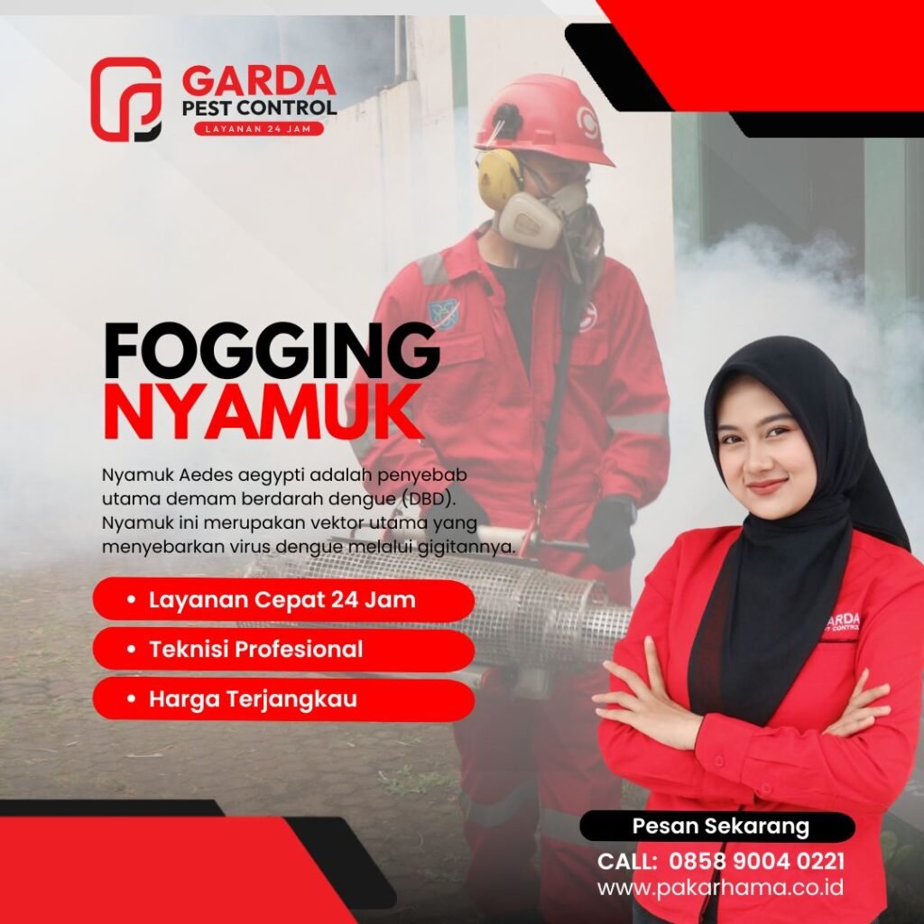 Jasa Fogging Nyamuk di Bekasi Spesialis Demam Berdarah