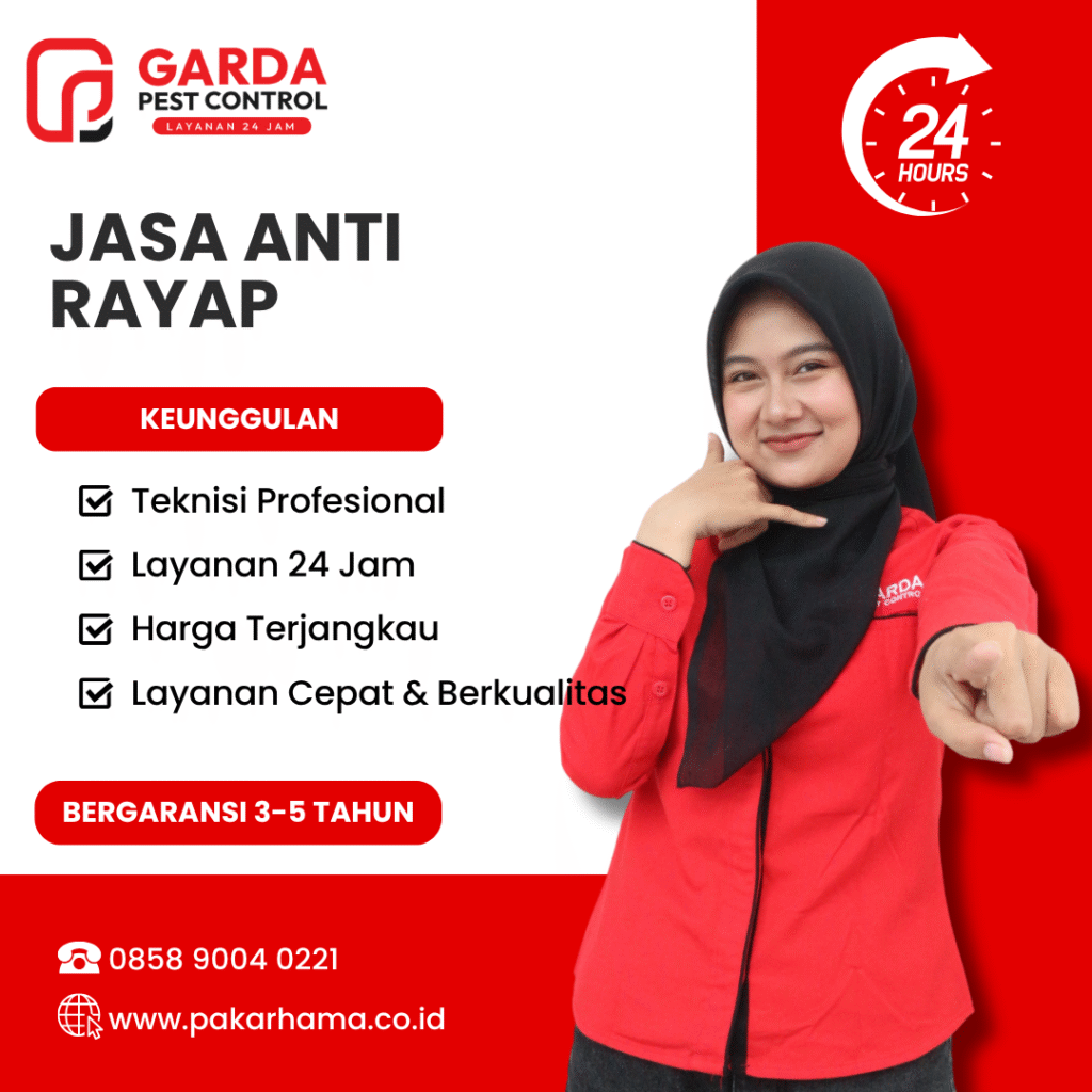 Jasa Anti Rayap di Bogor Kualitas Terjamin Bergaransi Asli 100%