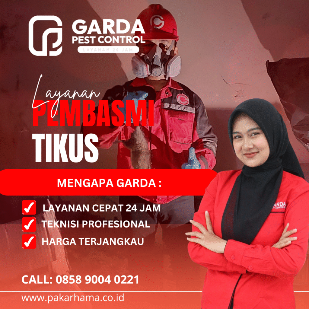 Jasa Pembasmi Tikus di Tangerang Selatan โ Solusi Ampuh dari Garda Pest Control