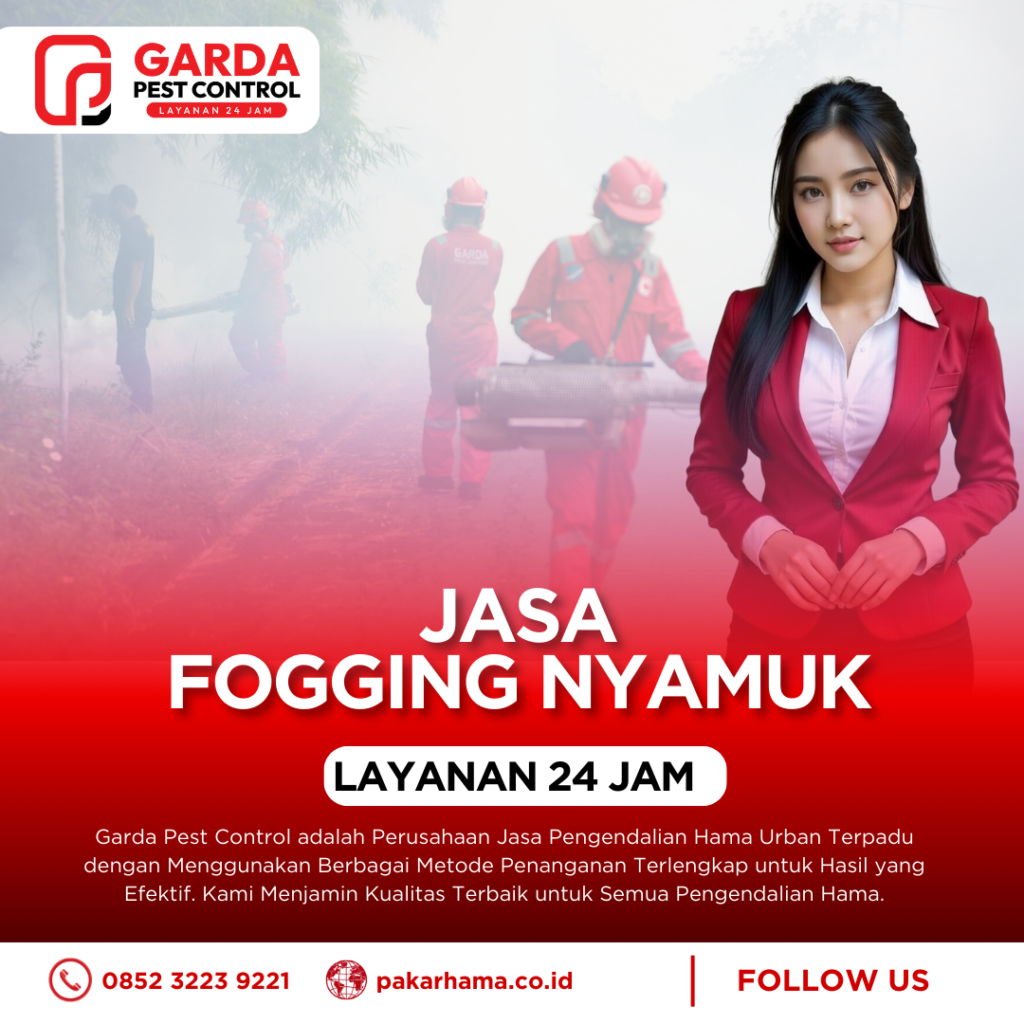 Jasa Fogging Cairan Berbasis Air (Water Based) Aman dan Tidak Lengket Untuk Indoor