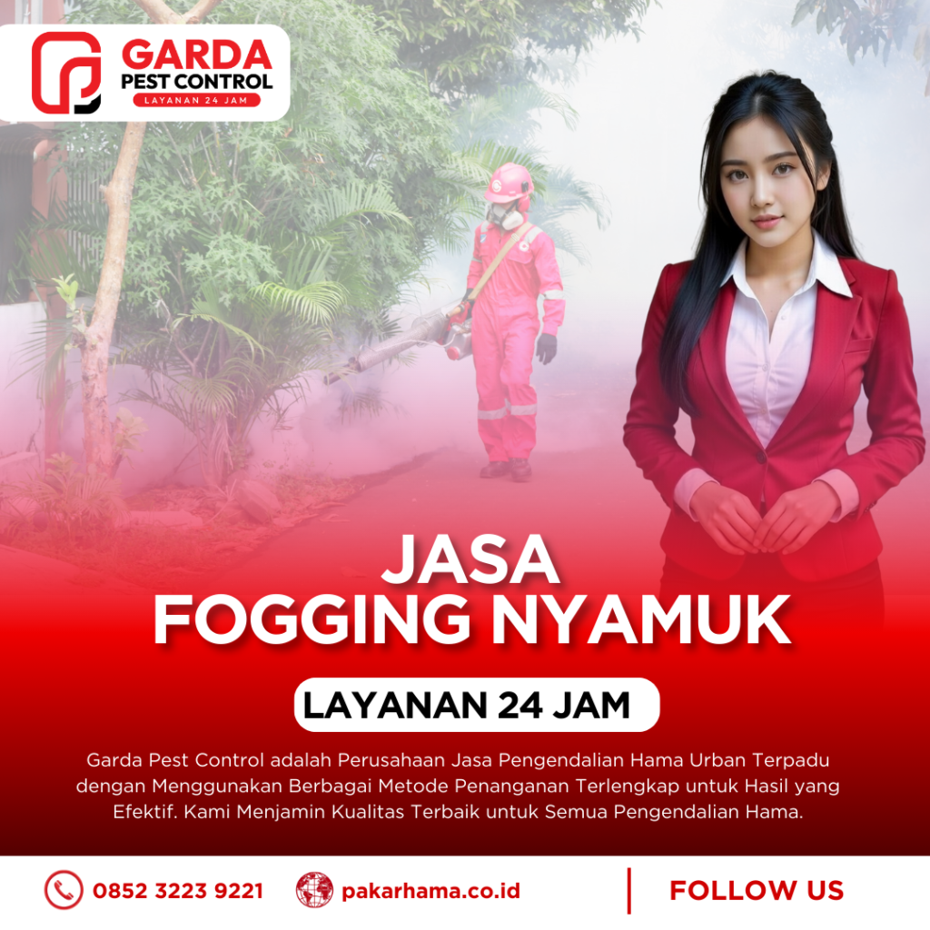 Jasa Fogging Nyamuk DBD untuk Area Perumahan Kantor dan Sekolah