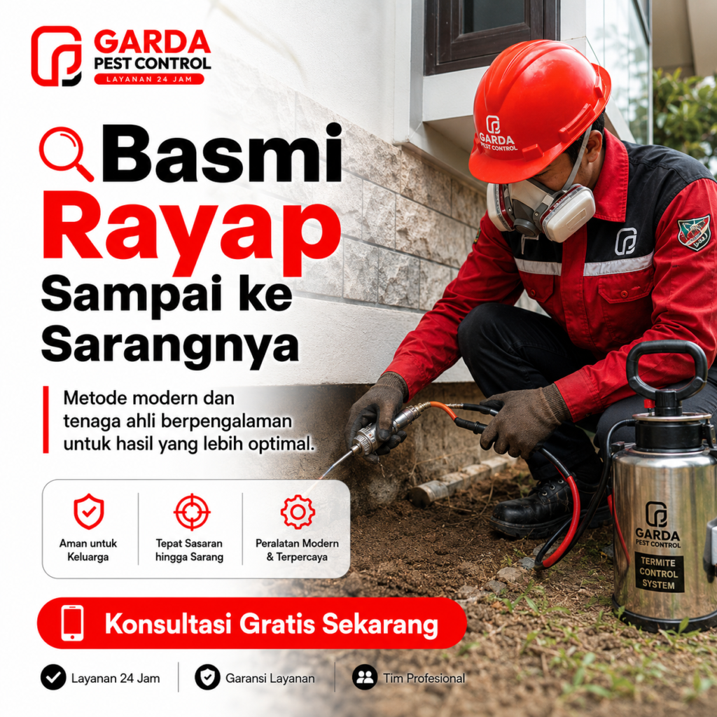 Jasa Basmi Rayap Bekasi: Basmi Tuntas Hama Rumah Anda Sekarang!
