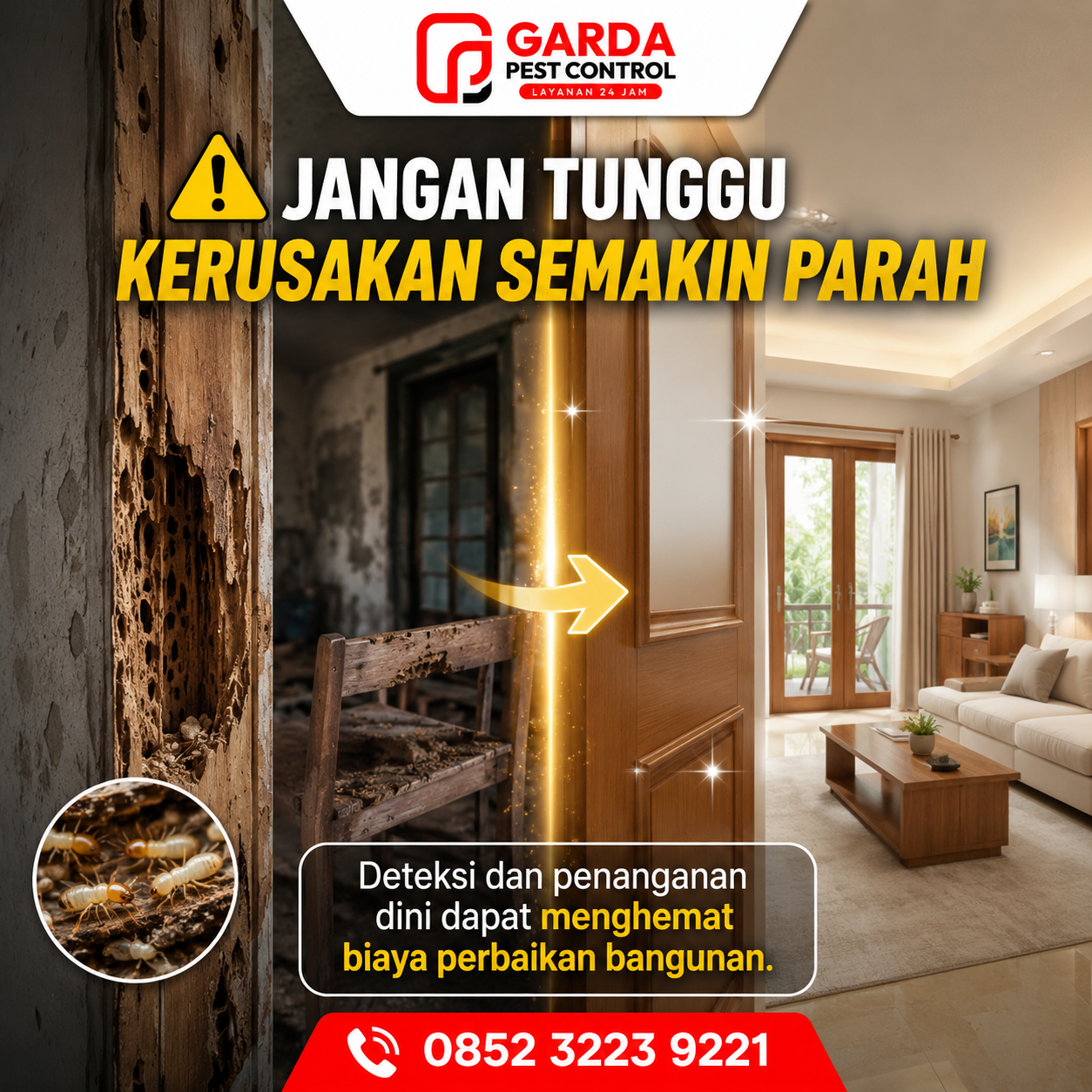 Jasa Pembasmi Rayap Purwokerto