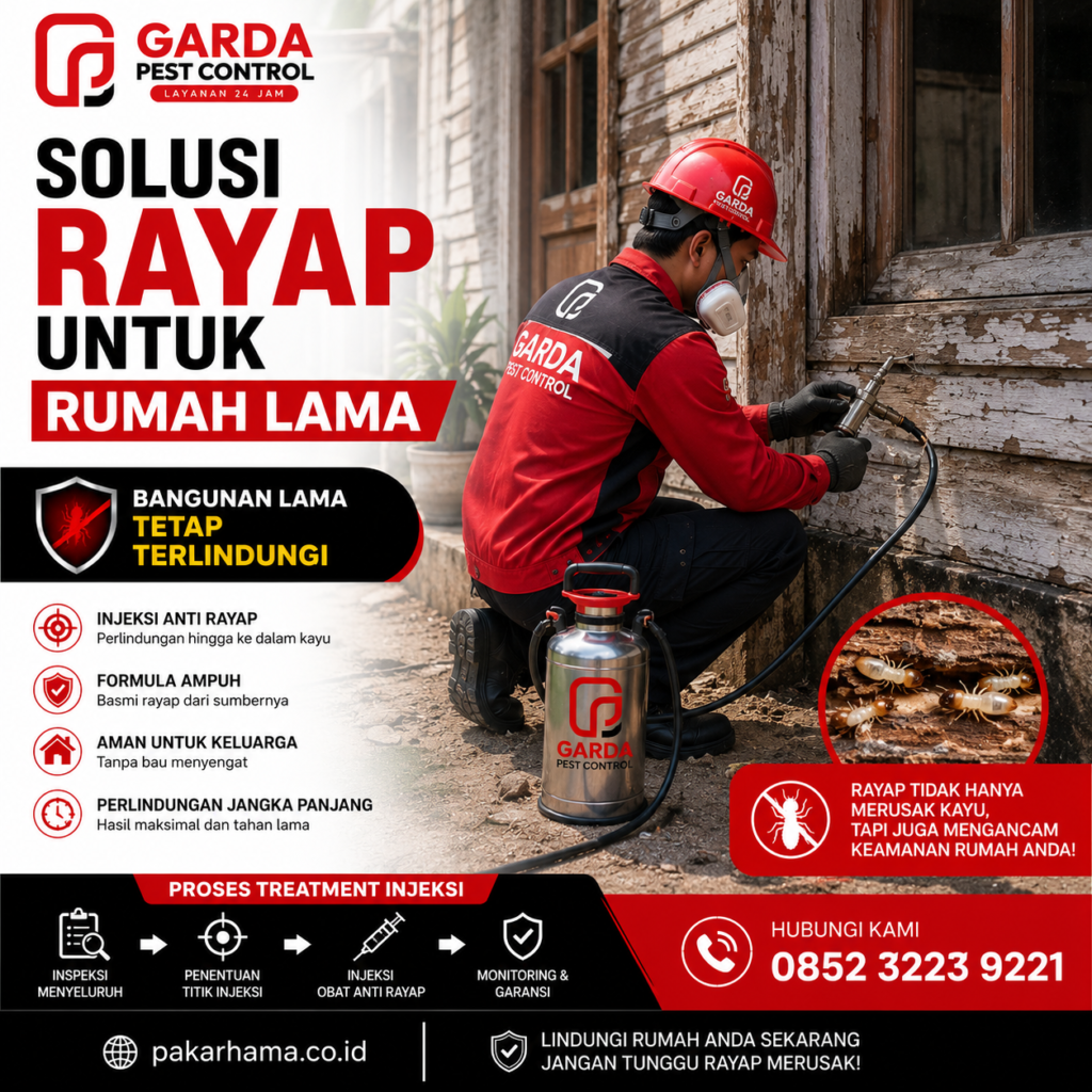 Harga Jasa Anti Rayap di Bandung