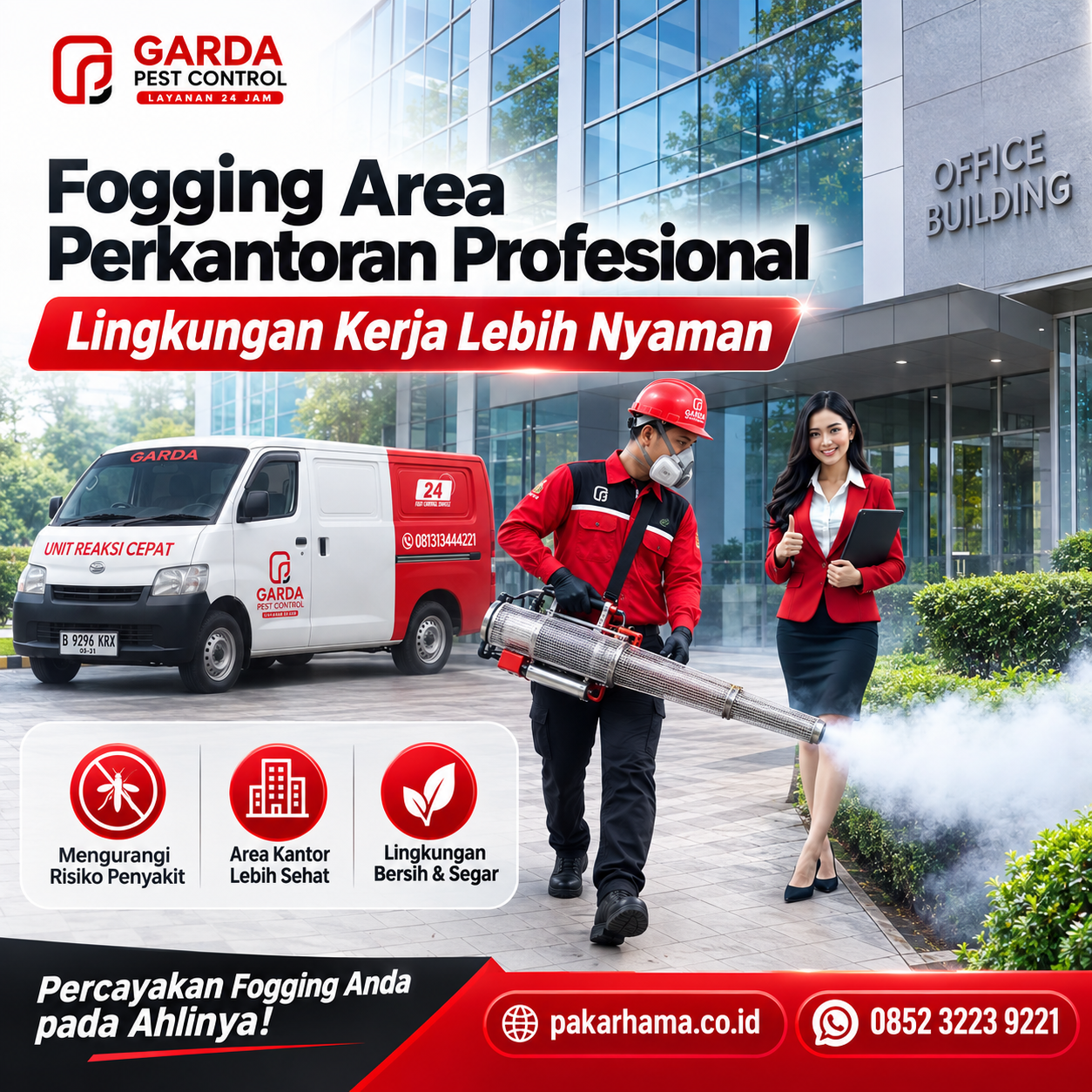 Jasa Fogging Nyamuk Pabrik Dan Kantor Cirebon untuk Perlindungan Area Kerja