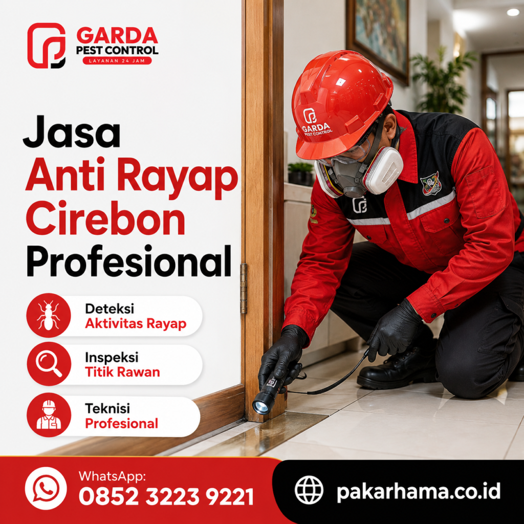Jasa Anti Rayap Cirebon Profesional