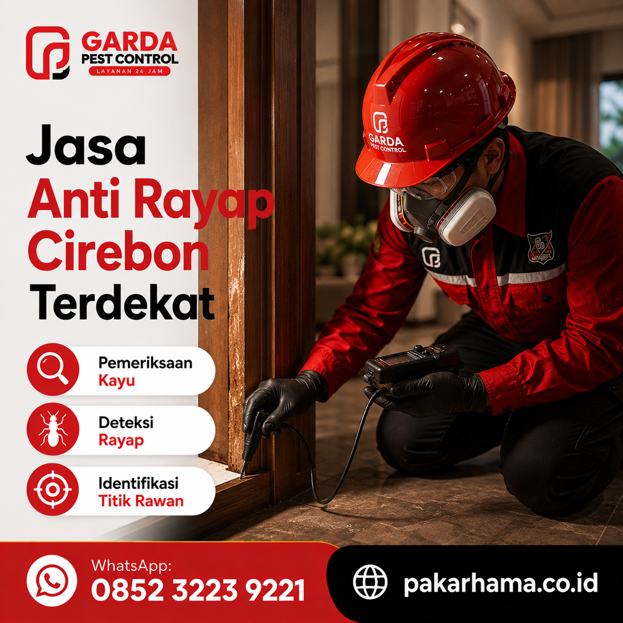 Jasa Anti Rayap Cirebon Terdekat