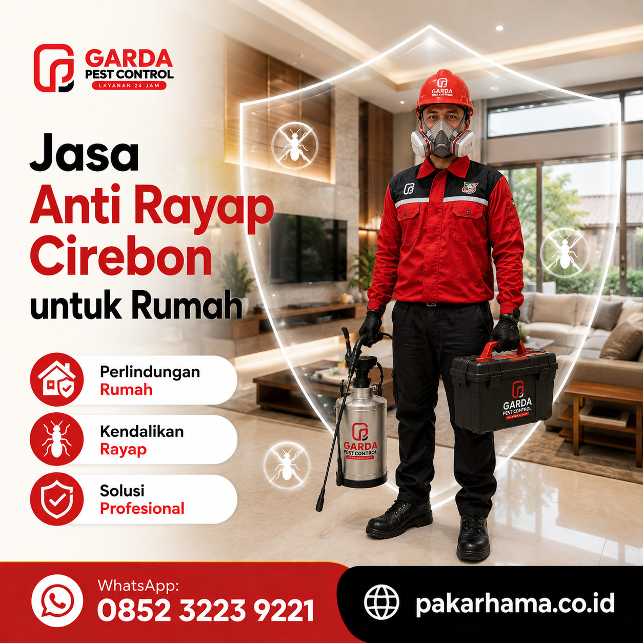 Jasa Anti Rayap Cirebon untuk Rumah