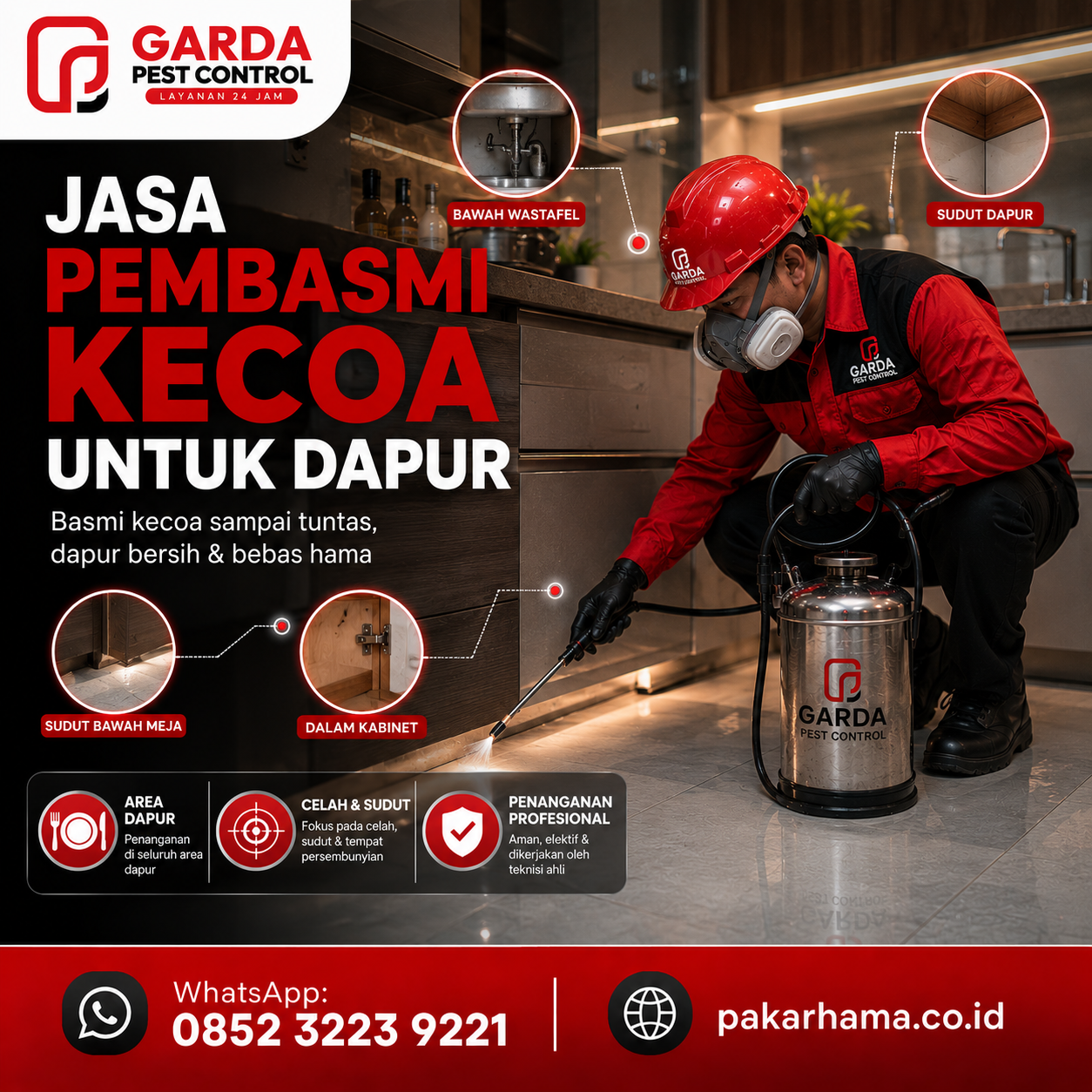 Jasa Pembasmi Kecoa Cirebon Murah dan Profesional - Gambar 7