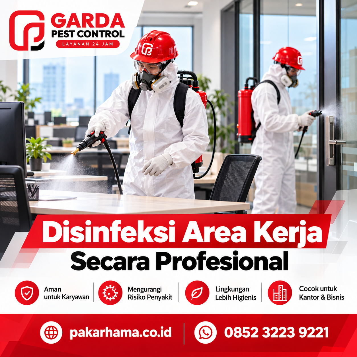 Jasa Disinfeksi Darurat Isolasi Mandiri Flu Bandung Terpercaya