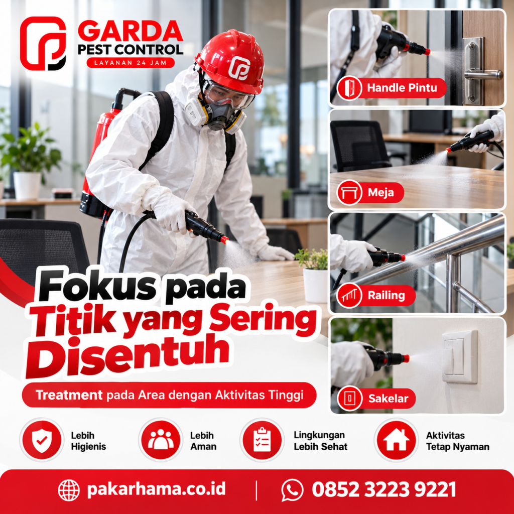 Jasa Disinfeksi Rumah Influenza A Bandung